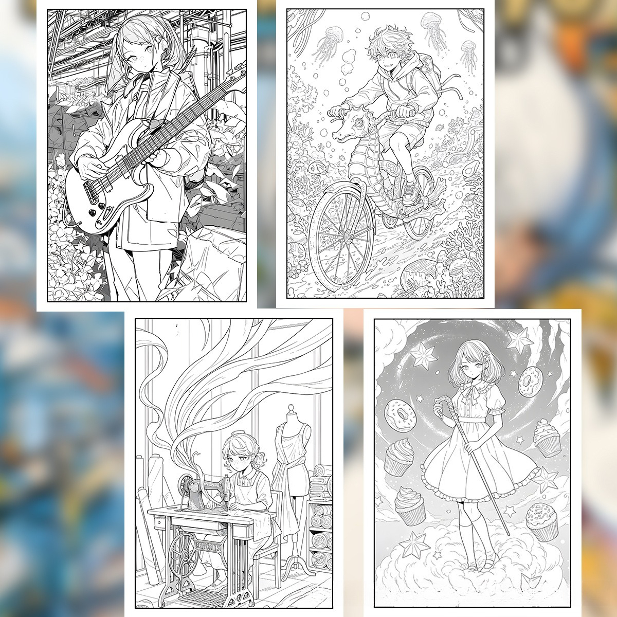 Life in Tokyo Coloring Book 24 - Japanese Lifestyle Books avis et prix