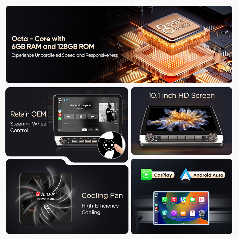 Junsun AI Voice Car Stereo Rad - Japanese Lifestyle Video avis et prix