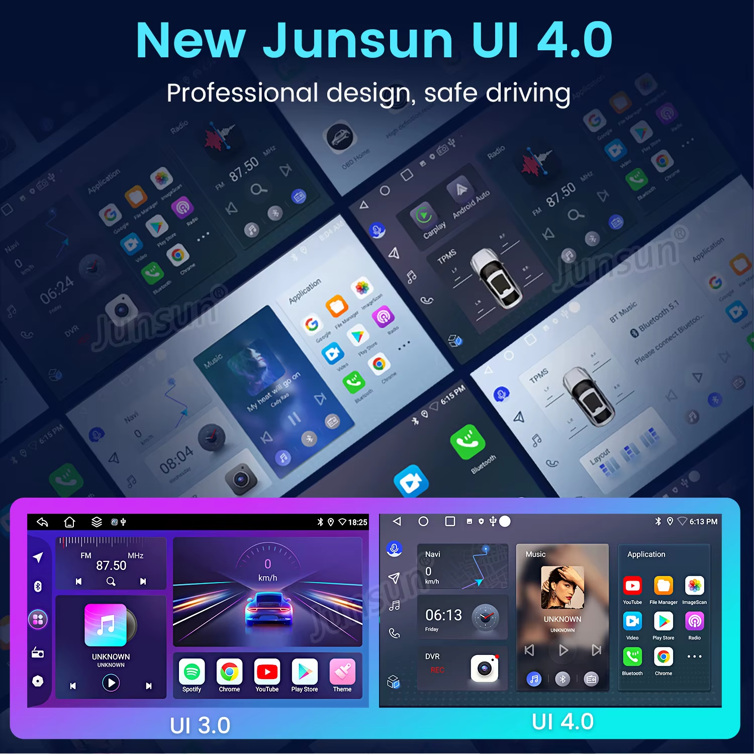 Junsun AI Voice Car Stereo Rad - Japanese Lifestyle Video avis et prix