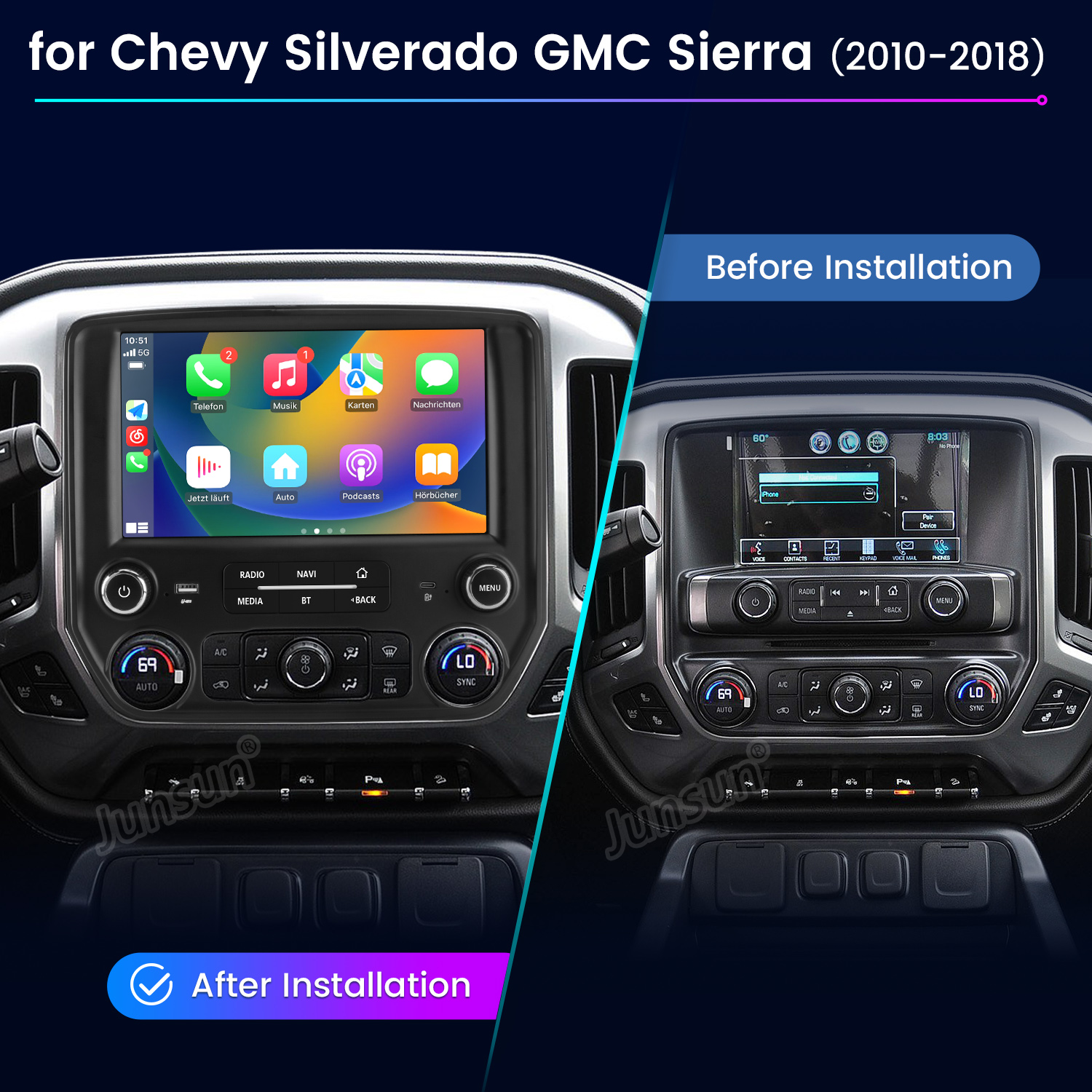 Junsun AI Voice Car Stereo Rad - Japanese Lifestyle Video avis et prix